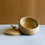 Ceramic Storage Jar - Handmade Jar With Lid - Stoneware Storage Jar