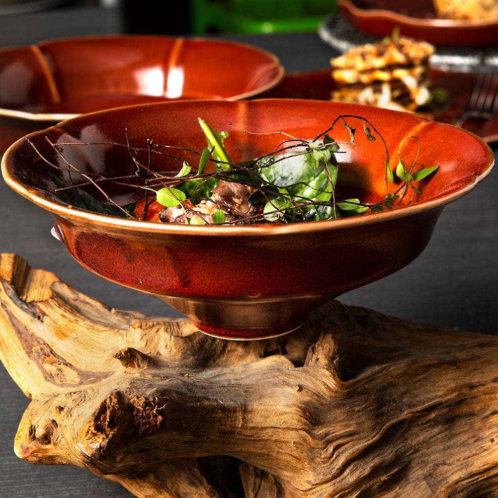 Rosalie Petal Serving Bowls | Set of 2