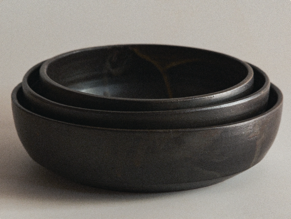 Onyx Bowls: Set of Three