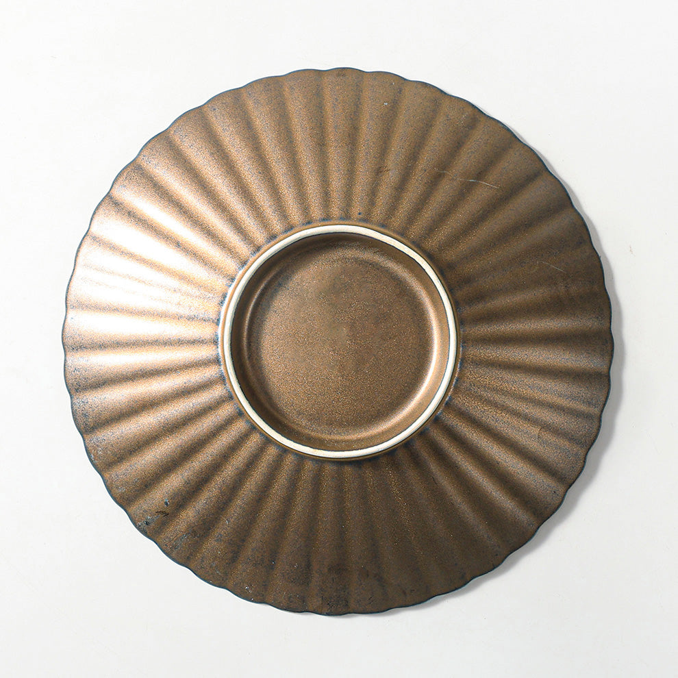Fiore Fluted Dinner Plates | Set of 4