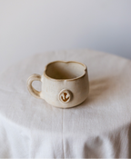 Ceramic Coffee Cup - Handmade Cup - Stoneware Cup