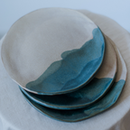 Dessert Salad Plate - Ceramic Salad Plate - Handmade Dessert Plate