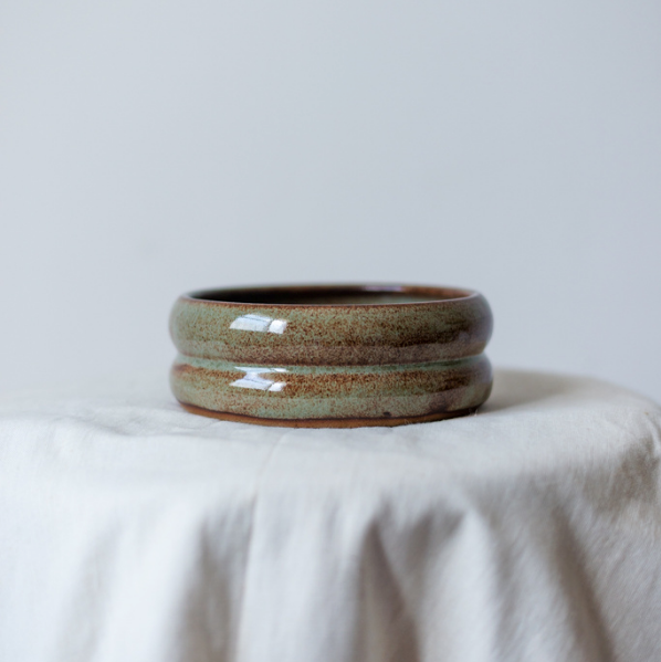 Tidal Wide Handmade Stoneware Bowls