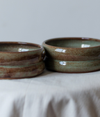 Stoneware Bowl - Handmade Stoneware Bowl - Wide Ceramic Bowl