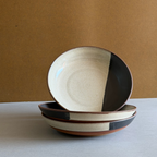 Wabi Sabi Bowl - Deep Ceramic Bowl - Handmade Stoneware Bowl