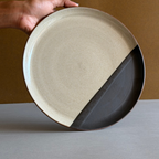 Wabi Sabi Dinner Plate - Ceramic Dinner Plate - Handmade Dinner Plate