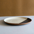 Wabi Sabi Dinner Plate - Ceramic Dinner Plate - Handmade Dinner Plate