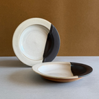 Wabi Sabi Pasta Bowl - Ceramic Pasta Bowl - Handmade Stoneware Bowl